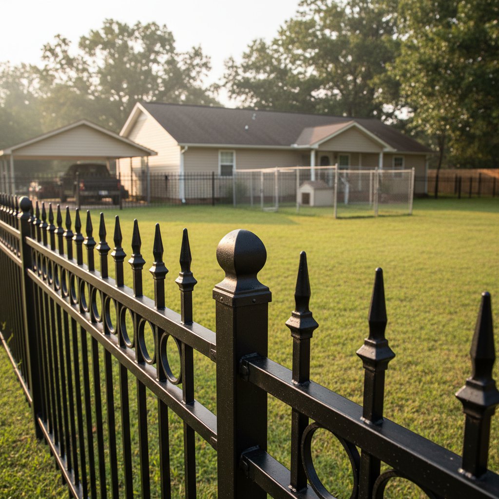 Aluminum Fence in Pineville, LA - Image 3