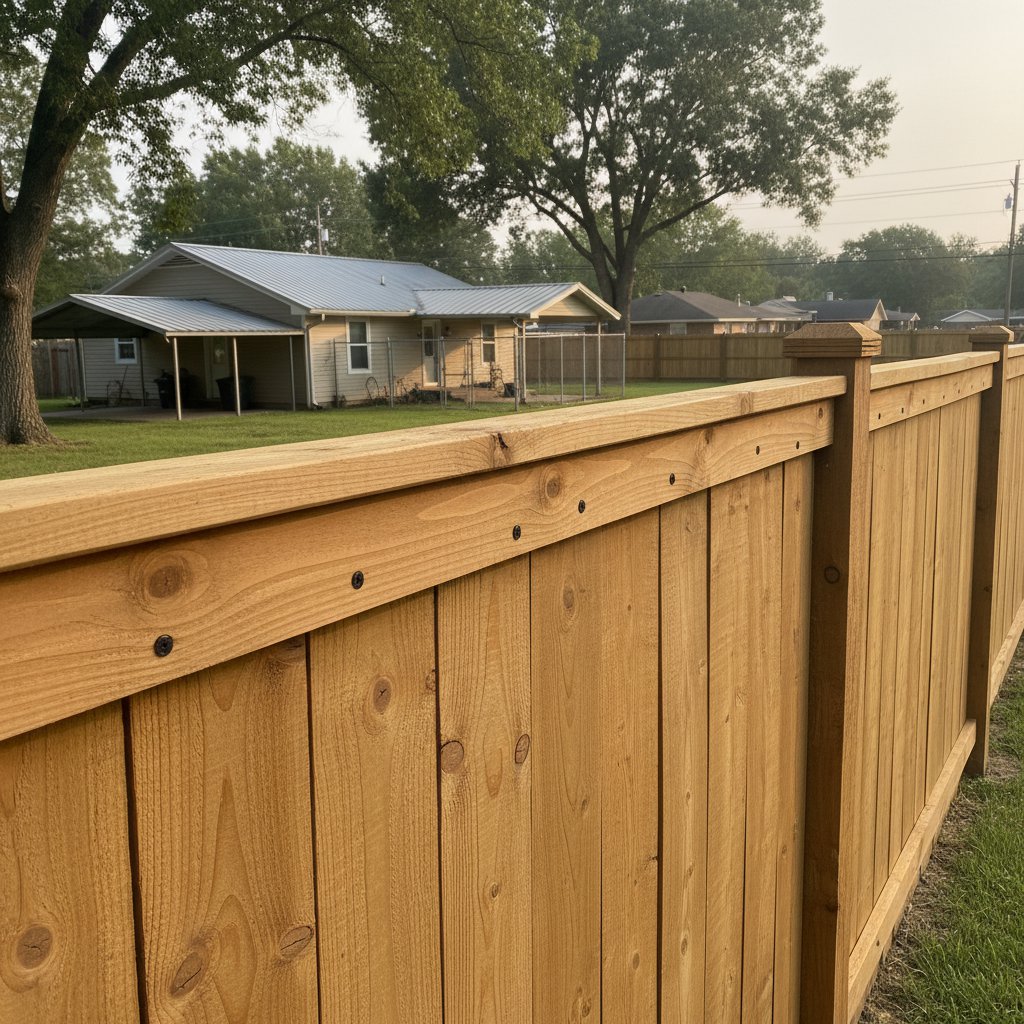 Wood Fence in Pineville, LA - Image 3