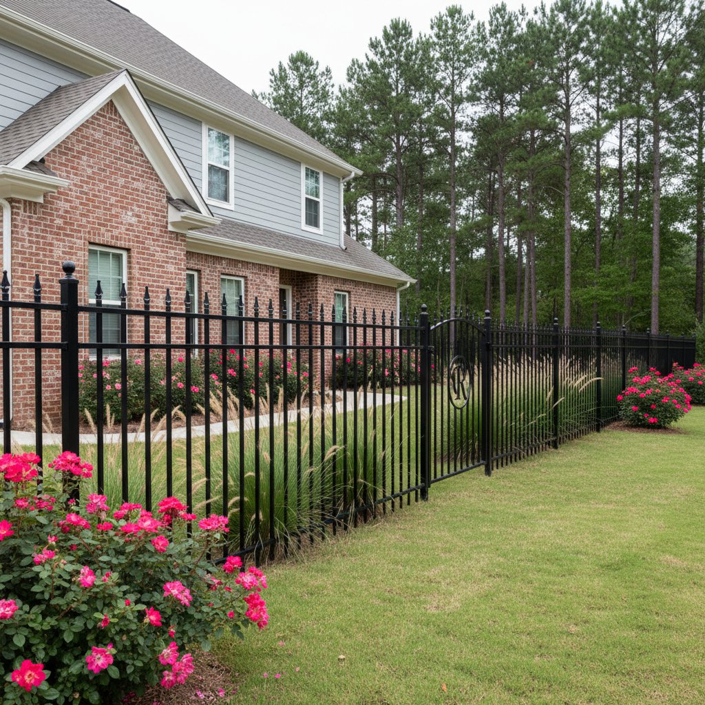 Wrought Iron Fence Installation in Pineville, LA
